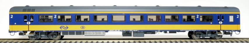 Exact-Train EX11024 - H0 - Endwagen ICRm Bpmez10 Amsterdam-Brüssel, NS, Ep. VI